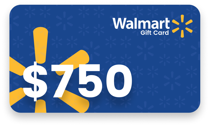 Walmart $750 Gift Card